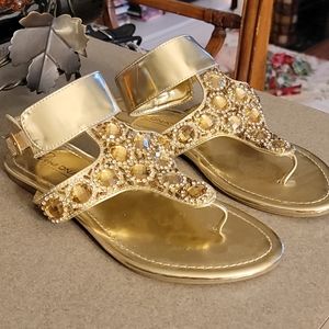 Gorgeous Jeweled Sandals
